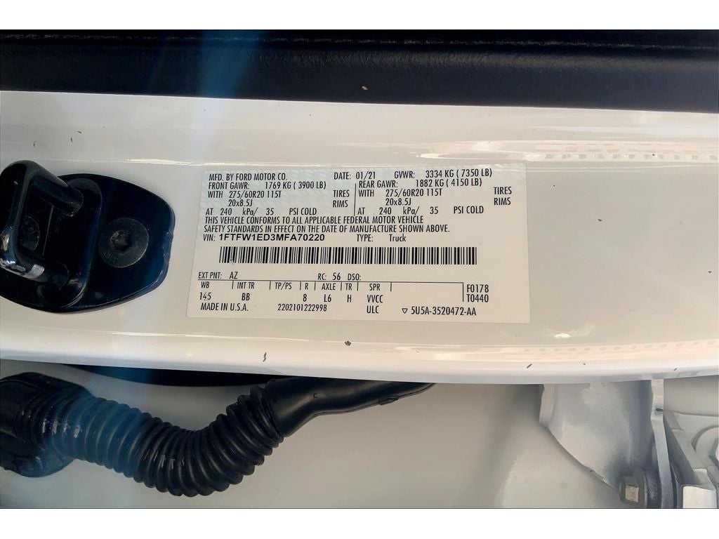 2021 Ford F-150 Platinum