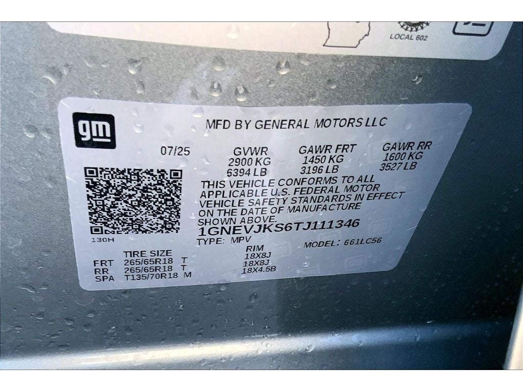 2026 Chevrolet Traverse AWD Z71