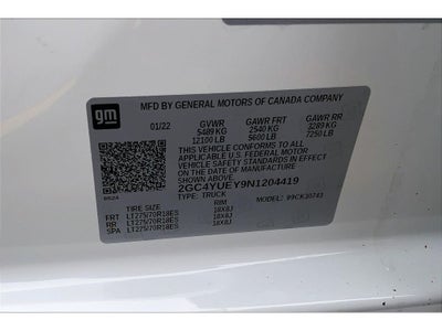 2022 Chevrolet Silverado 3500 LTZ