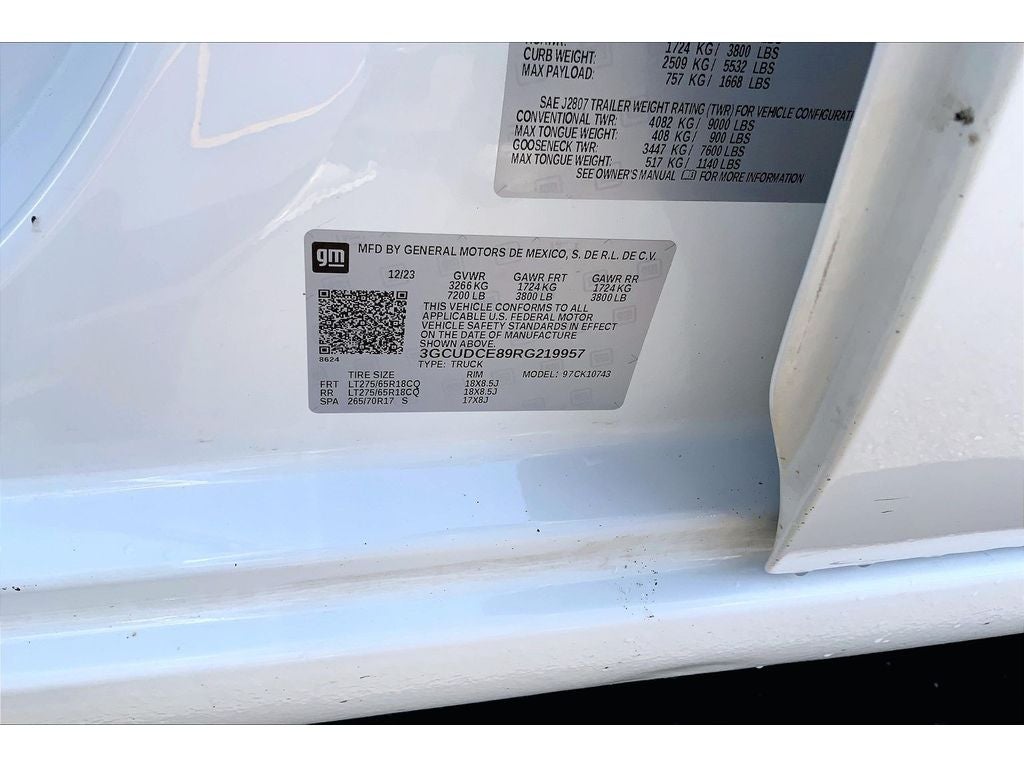 2024 Chevrolet Silverado 1500 Custom Trail Boss