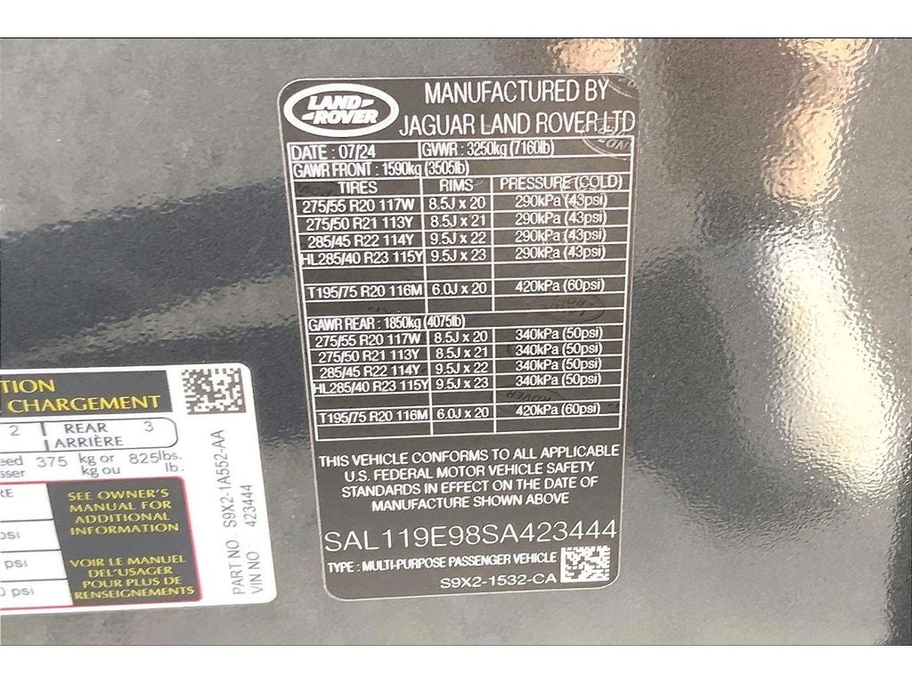 2025 Land Rover Range Rover Sport Autobiography