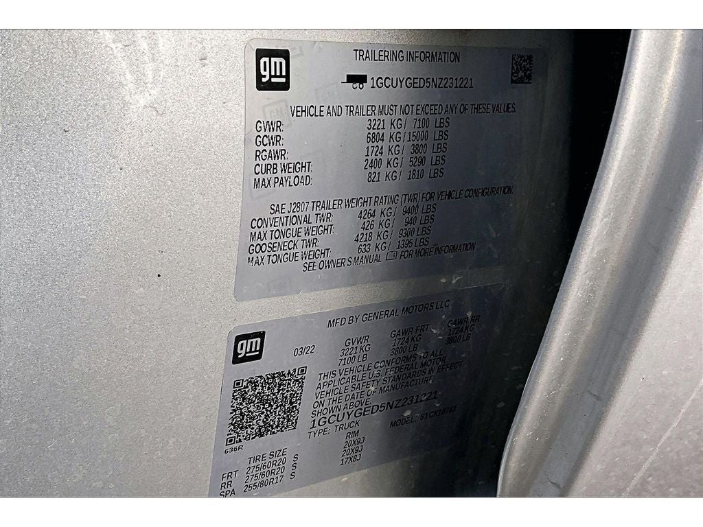 2022 Chevrolet Silverado LTZ