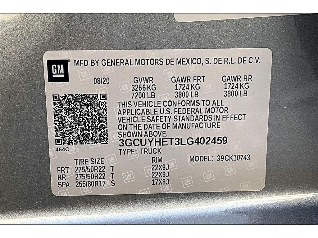 2020 Chevrolet Silverado High Country