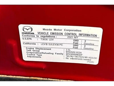 2021 Mazda Mazda3 Hatchback Select