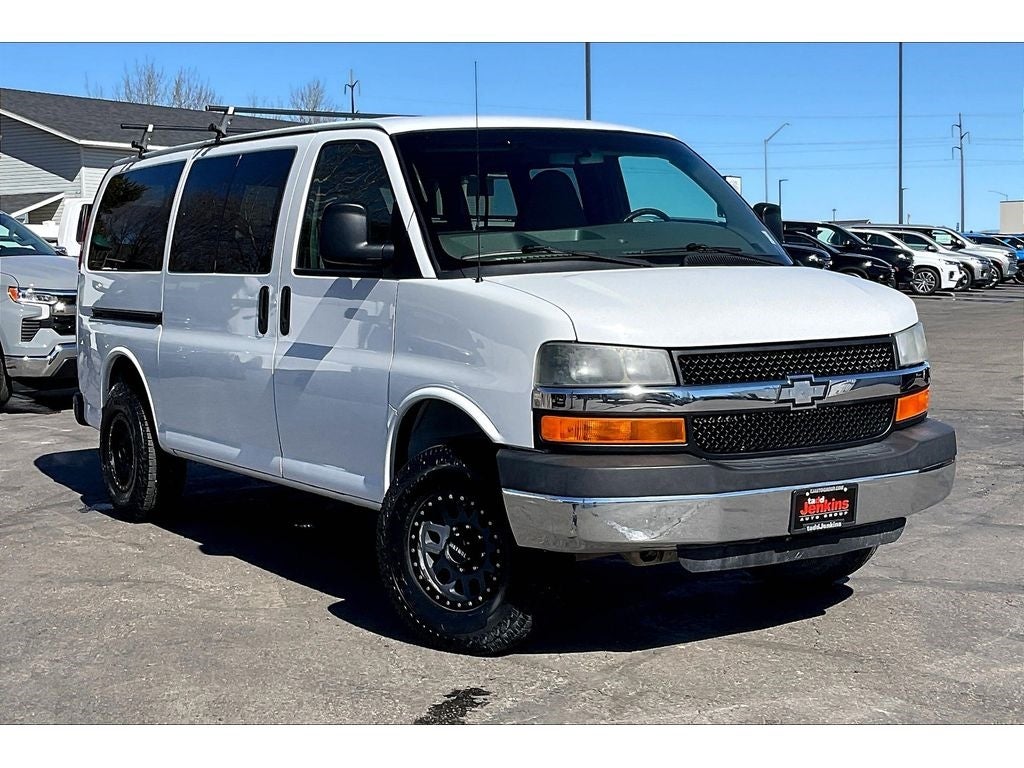 Used 2014 Chevrolet Express Passenger LS with VIN 1GAZGYFG3E1197861 for sale in Blackfoot, ID
