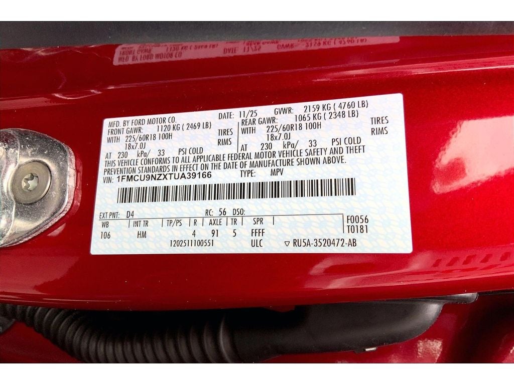 2026 Ford Escape ST-Line Select