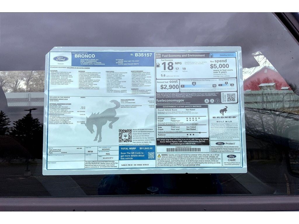 2025 Ford Bronco Base