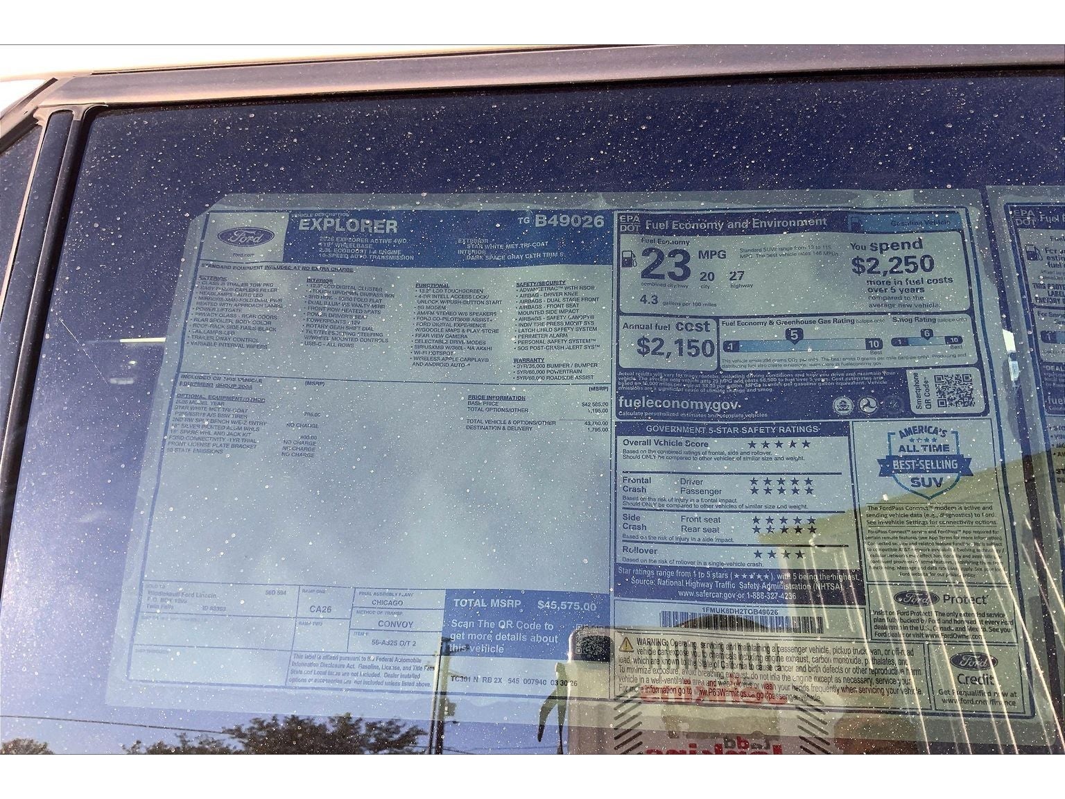 2026 Ford Explorer Active w/200A Pkg