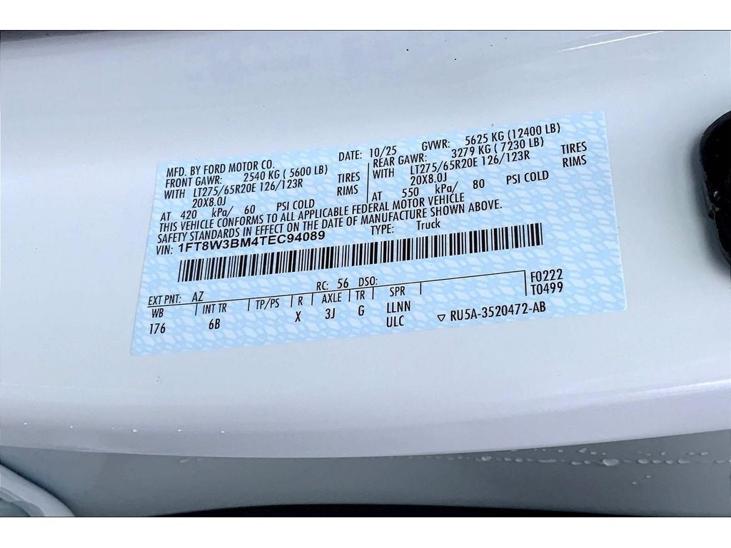 2026 Ford F-350 Super Duty LARIAT