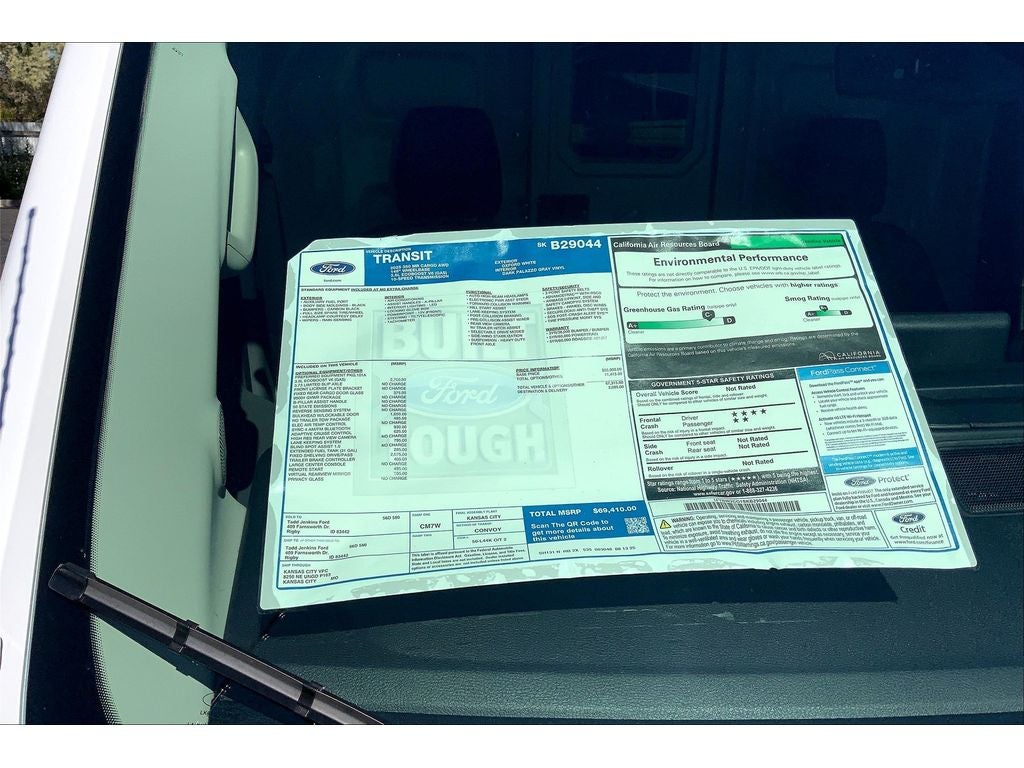 2025 Ford Transit Van T-350 Med Roof Slide Base