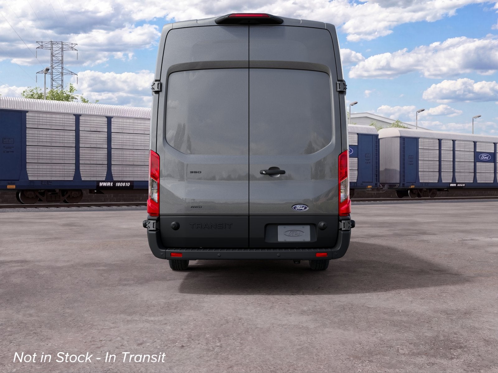 2027 Ford Transit Van T-350 EL High Roof Slide Base