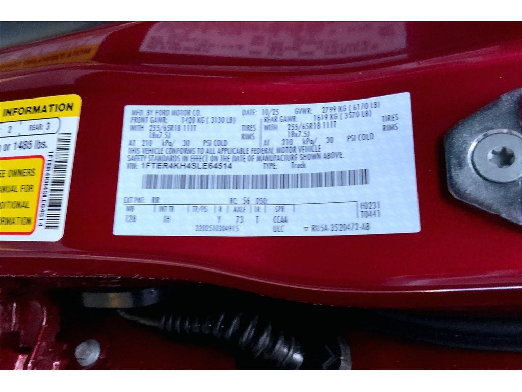 2025 Ford Ranger LARIAT