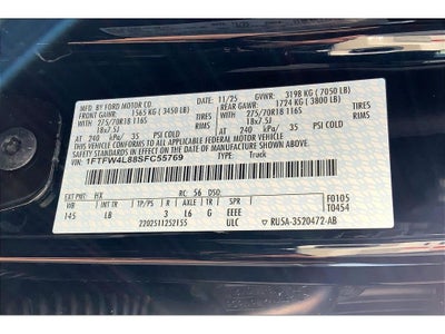 2025 Ford F-150 Tremor