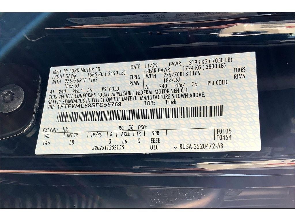 2025 Ford F-150 Tremor