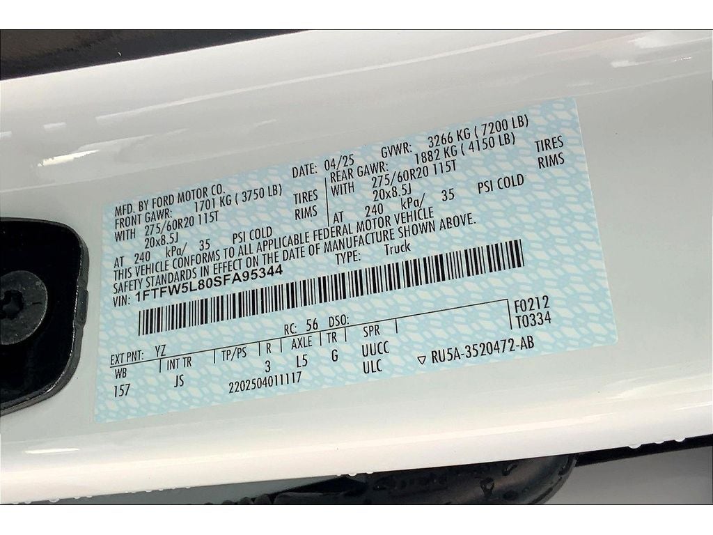 2025 Ford F-150 Lariat