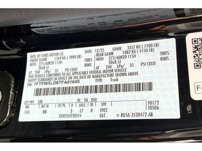 2026 Ford F-150 LARIAT