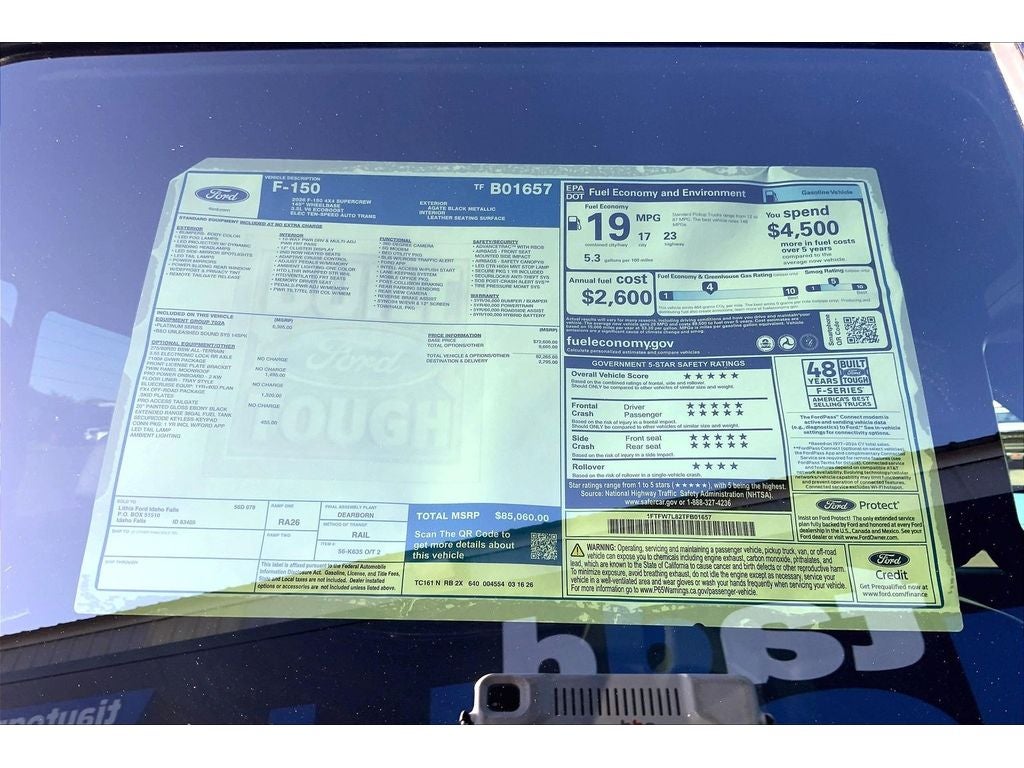 2026 Ford F-150 Platinum
