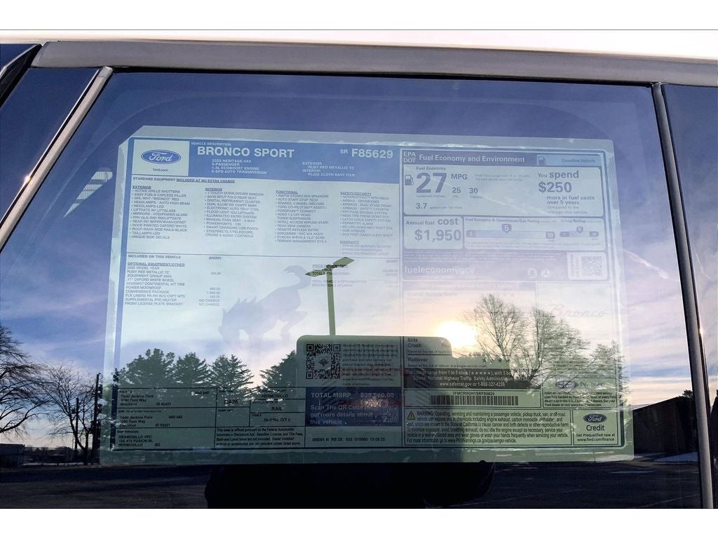 2025 Ford Bronco Sport Heritage