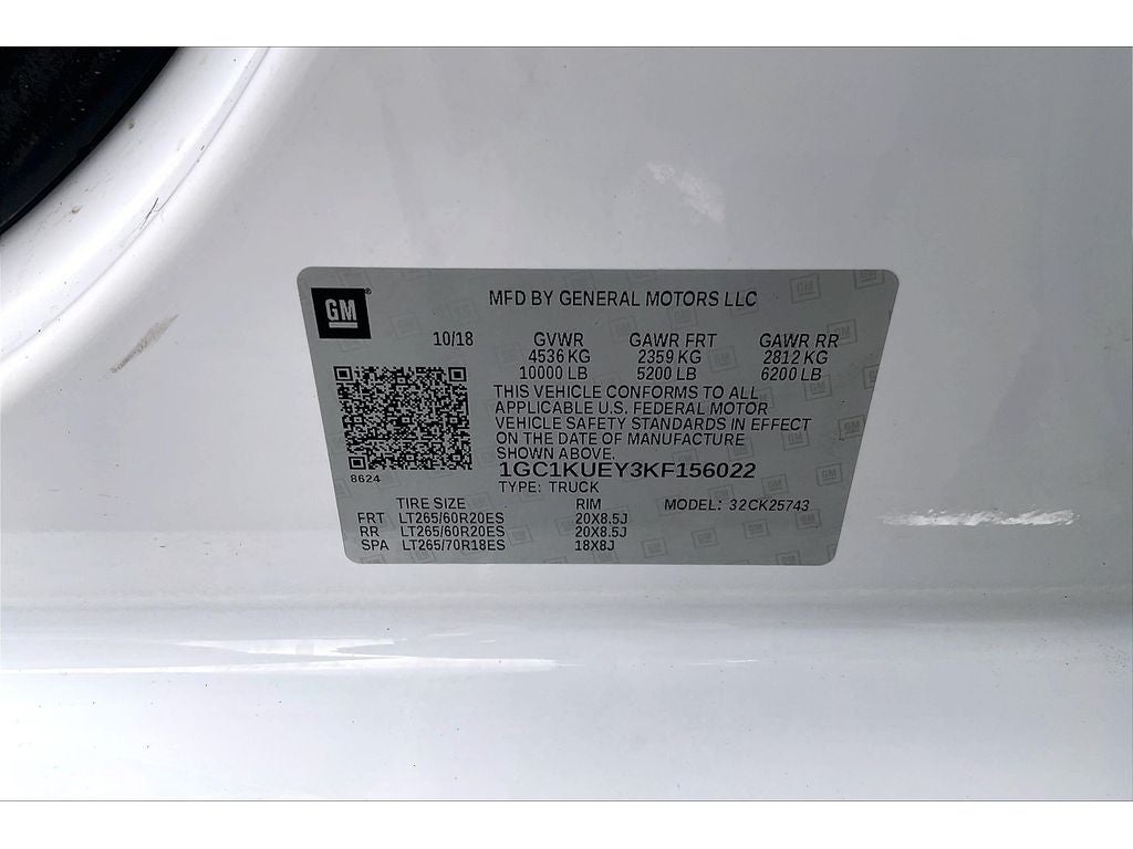 2019 Chevrolet Silverado 2500 HD High Country