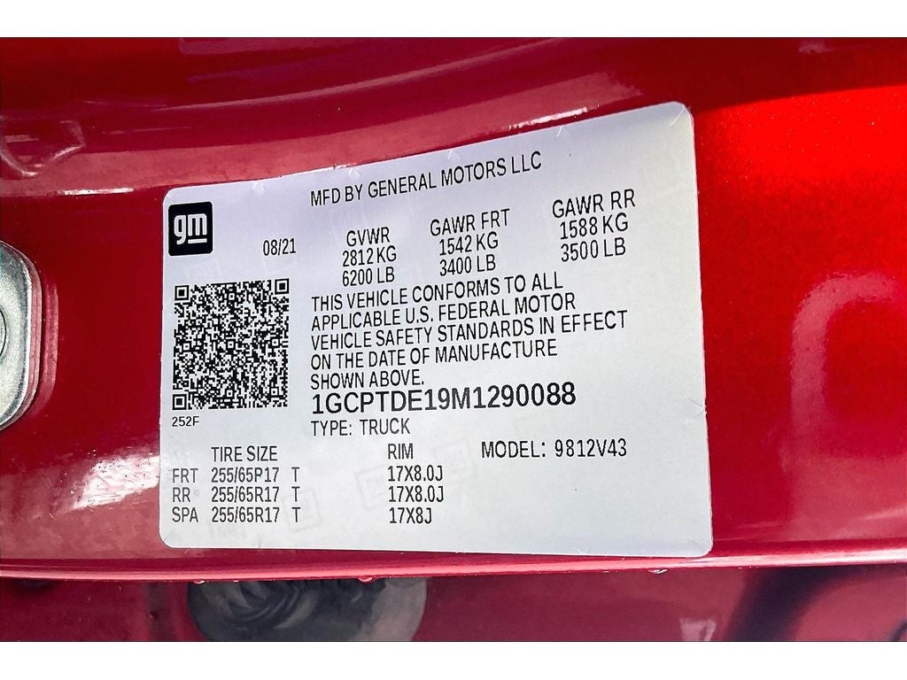 2021 Chevrolet Colorado Z71