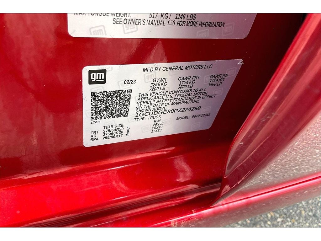 2023 Chevrolet Silverado 1500 LTZ