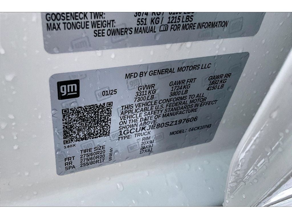 2025 Chevrolet Silverado 1500 High Country