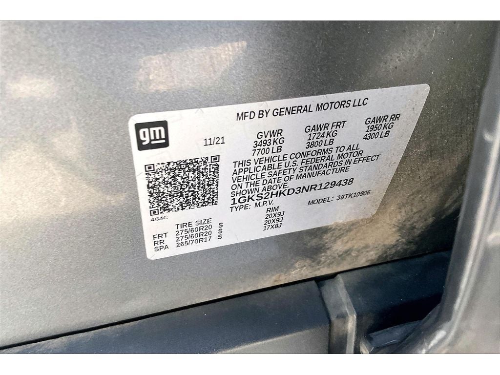 2022 GMC Yukon XL AT4