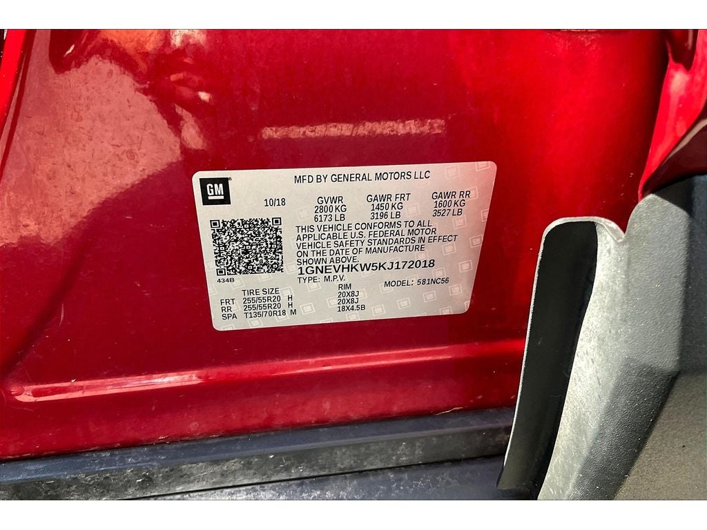 2019 Chevrolet Traverse LT Leather