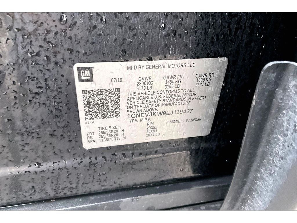 2020 Chevrolet Traverse RS