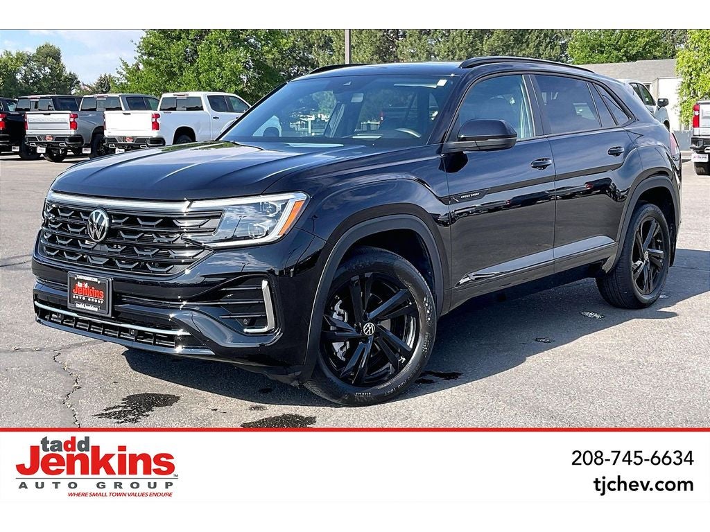 2025 Volkswagen Atlas Cross Sport 2.0T SEL R-Line Black
