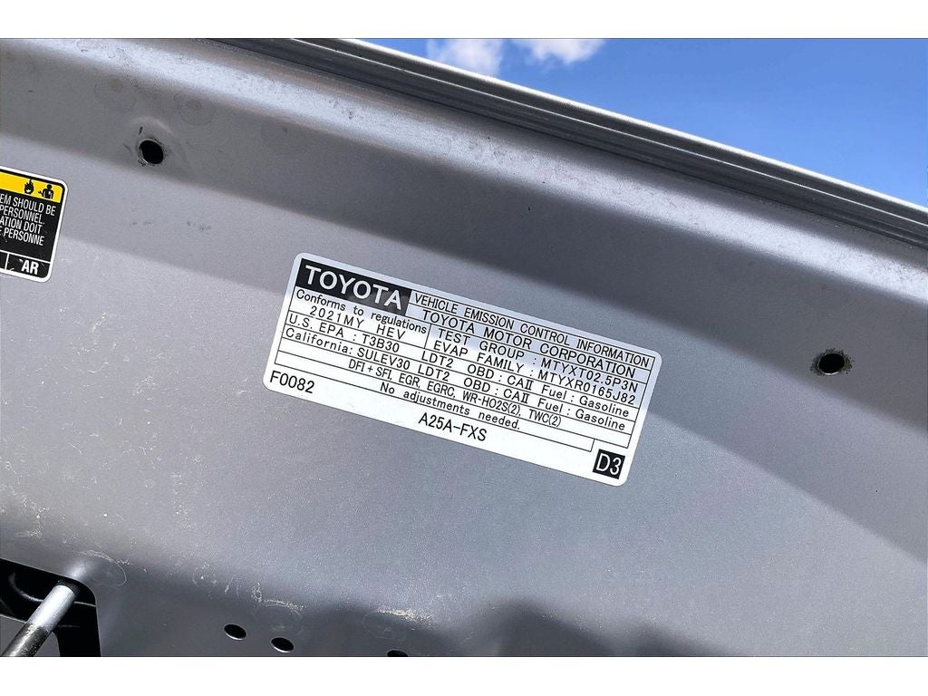 2021 Toyota RAV4 Hybrid LE
