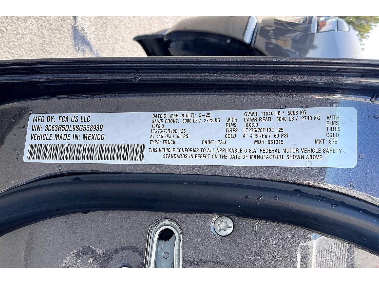 2025 RAM 2500 Big Horn