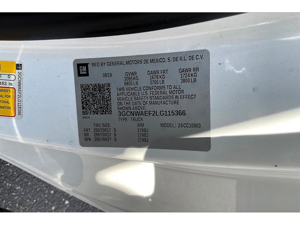 2020 Chevrolet Silverado 1500 Work Truck