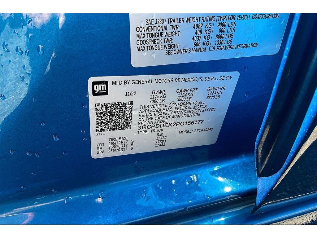 2023 Chevrolet Silverado 1500 LT