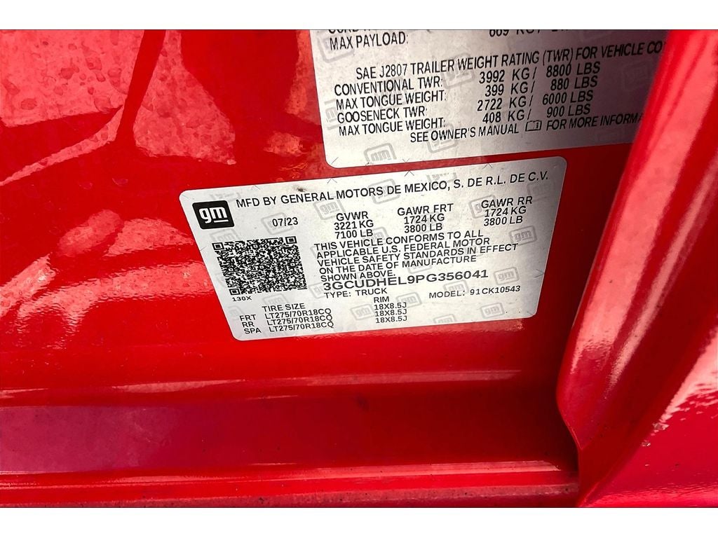 2023 Chevrolet Silverado 1500 ZR2