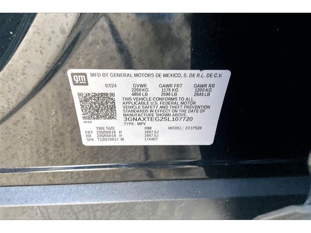 2025 Chevrolet Equinox RS