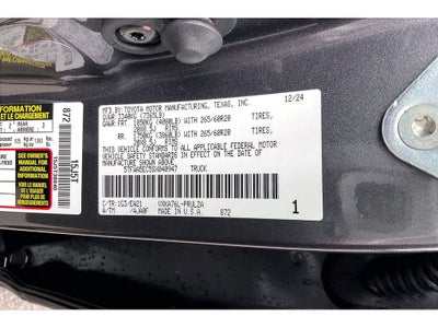 2025 Toyota Tundra 4WD Limited