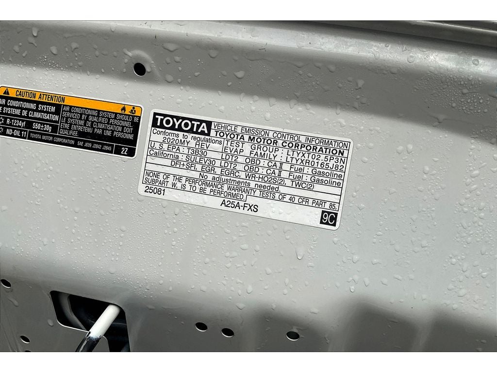 2020 Toyota RAV4 Hybrid XSE