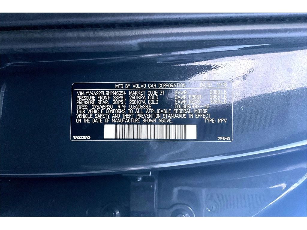 2017 Volvo XC90 Inscription